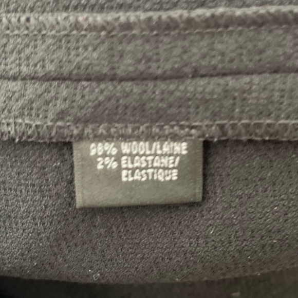 Lafayette 148 New York Black wool pants - Picture 2 of 3